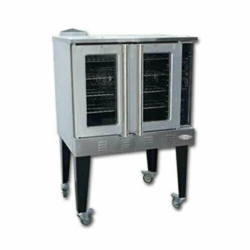 Serv-Ware SGCO-1 – Convection Oven, gas, 38″W, single-deck, solid state controls