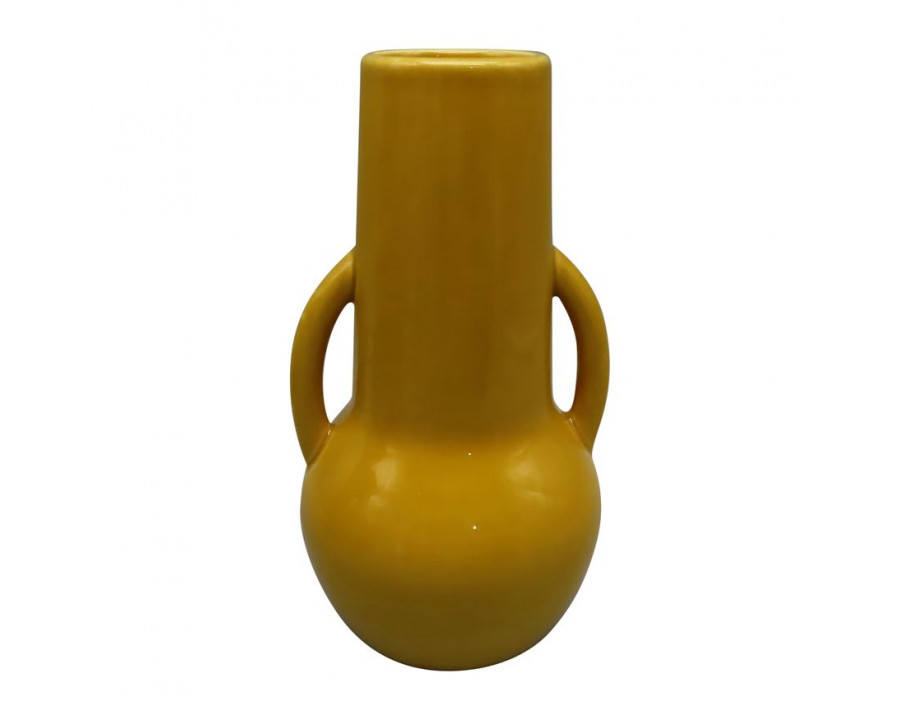 Sagebrook – 8″ Ceramic Vase With Handles