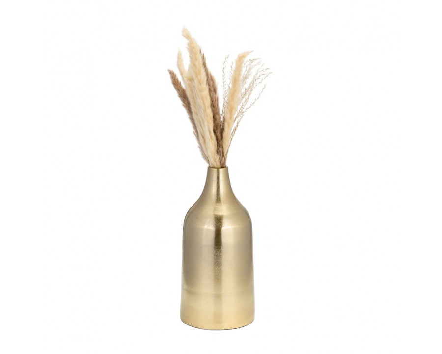 Sagebrook – 12″ Metal Bottle Vase