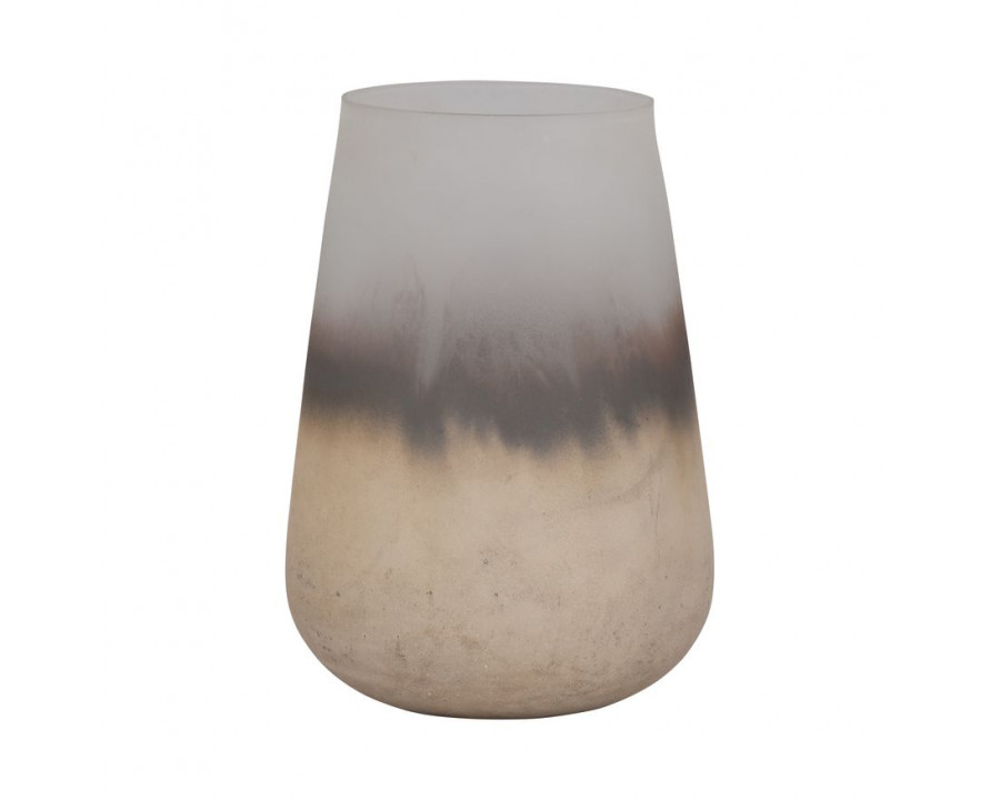 Sagebrook – 9″ Glass Antiqued Finish Vase