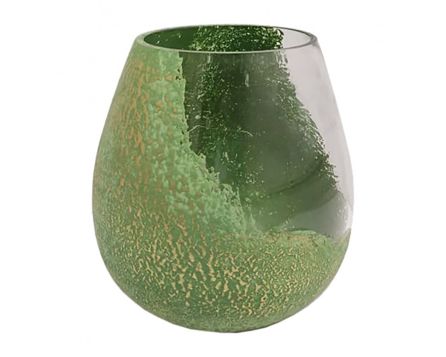 Sagebrook – 8″ Glass Dipped Vase