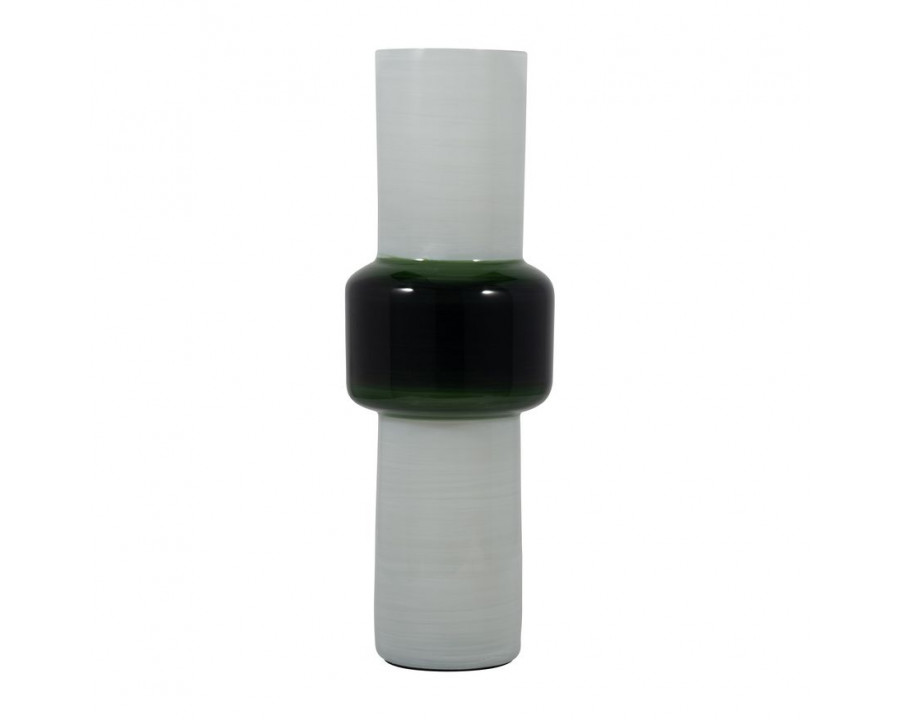 Sagebrook – 15″ Glass Modern Cylinder Vase