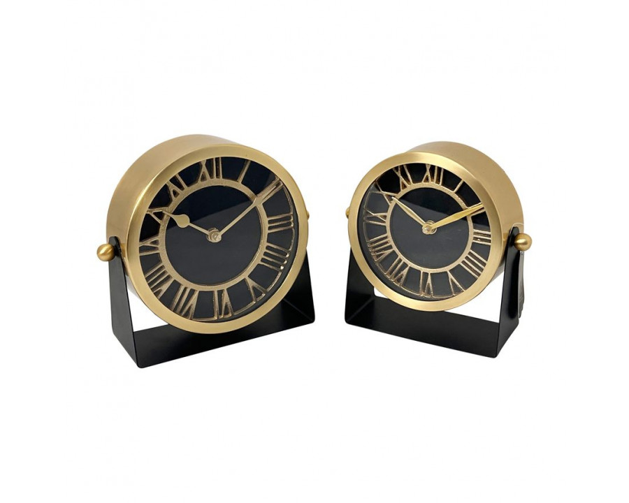 Sagebrook – 6″ 18759 Metal Table Clock