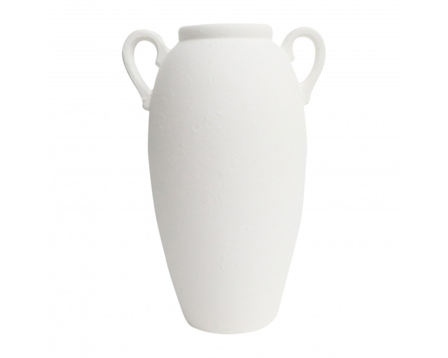 Sagebrook – 13″ Ceramic Textured Jug with Handles