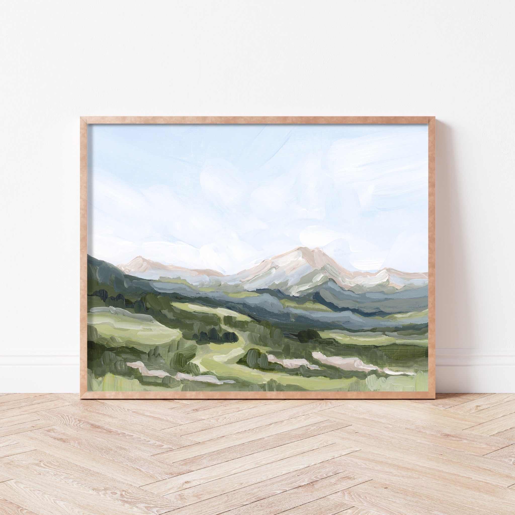 “Snowmass in Spring” Art Print