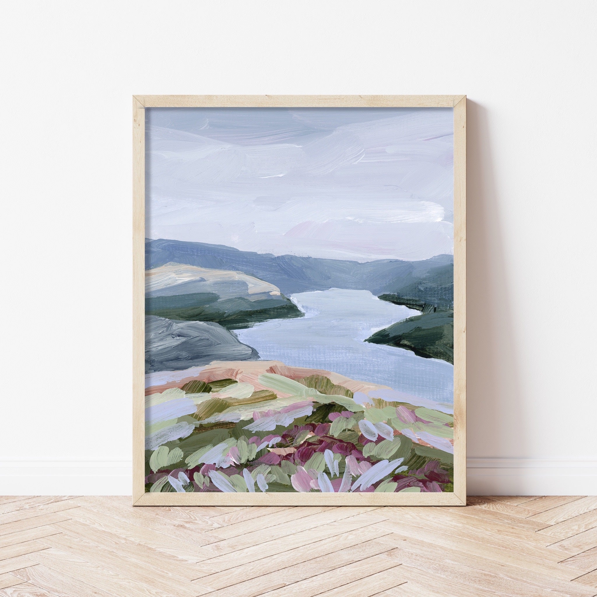 “Stop at the Fjord” Art Print