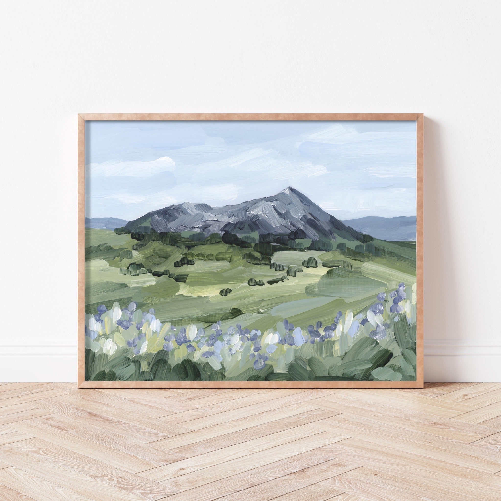 “Summer Mountain” Art Print