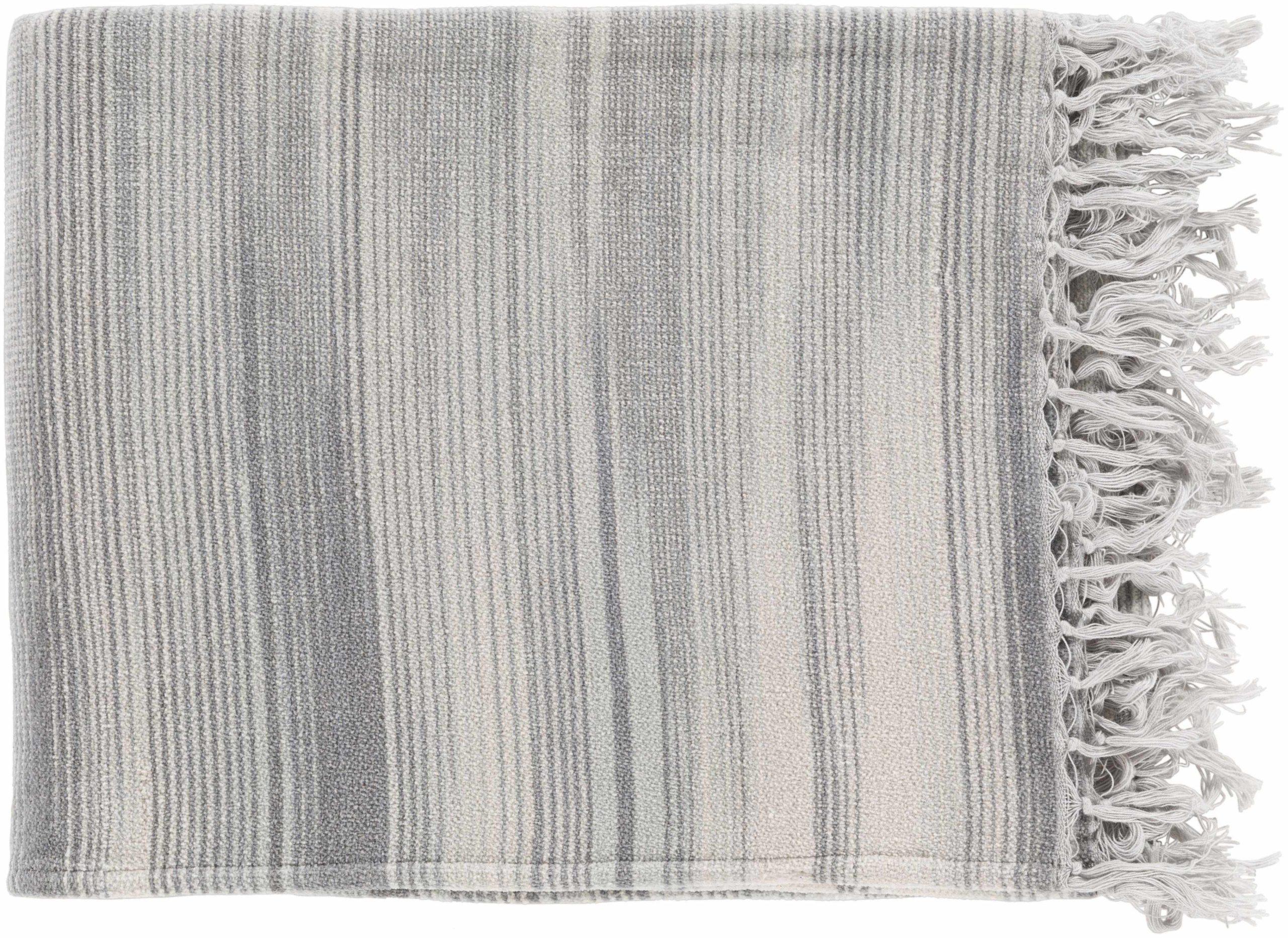 Tannheim Light Gray Throw