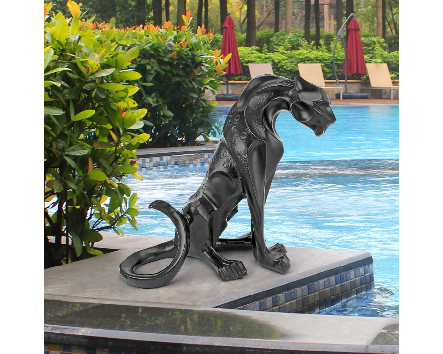 Toscano – Rampant Tranquility Jungle Jaguar Panther Statue