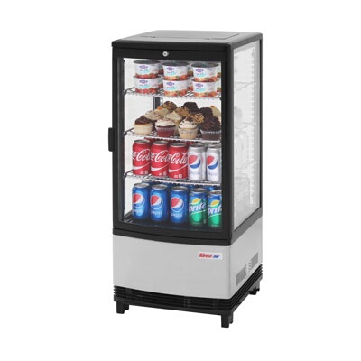 Turbo Air CRT-77-1R-N – Countertop Refrigerated Merchandiser, (1) glass door