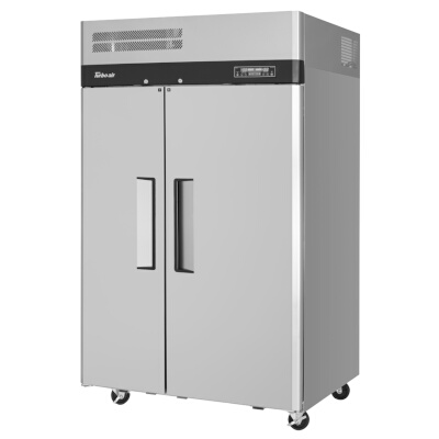 Turbo Air M3RF45-2-N – Dual Temperature, two-section, 35% of freezer & 65% of refrigerator, (2) solid doors