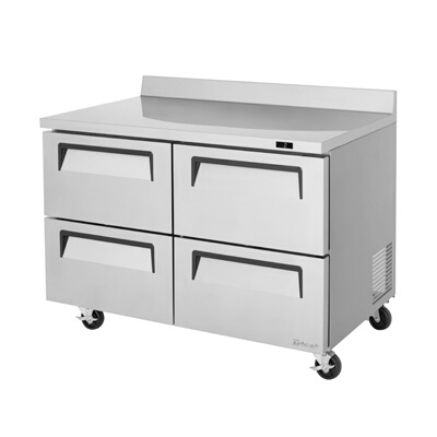 Turbo Air TWF-48SD-D4-N – Worktop Freezer, two-section, (4) drawers