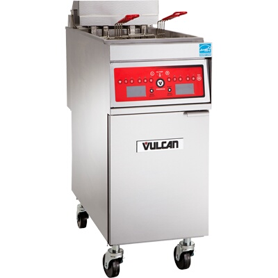 Vulcan 1ER50D – Fryer, electric, 15-1/2″ W, 50 lb. capacity, digital controls