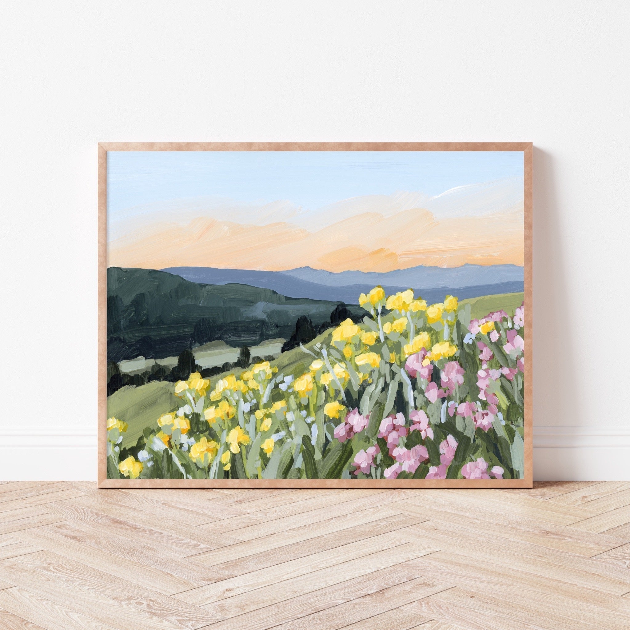 “Wasatch Wildflowers” Art Print