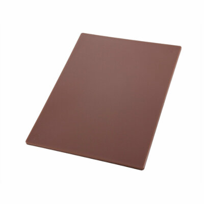 Winco CBBN-1218 – Cutting Board, 12″ x 18″ x 1/2″ thick, polyethylene, brown