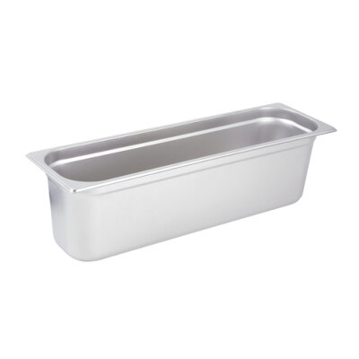 Winco SPJL-6HL – Steam Table Pan, 1/2 size long, 6″ deep, 25 gauge, stainless steel