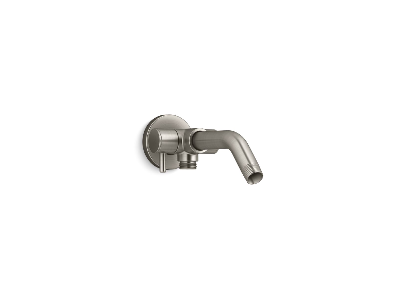 KOHLER K-76331-BN Shower Arm With 2-Way Diverter In Vibrant Brushed Nickel