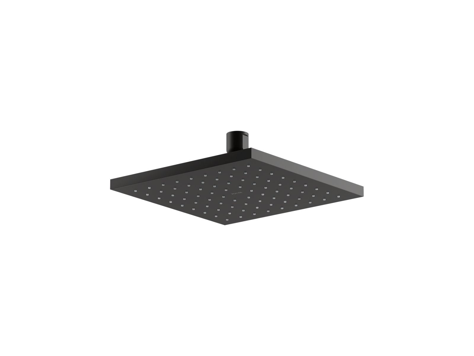 KOHLER K-13695-G-BL Contemporary 8″ Square Single-Function Rainhead, 1.75 Gpm In Matte Black