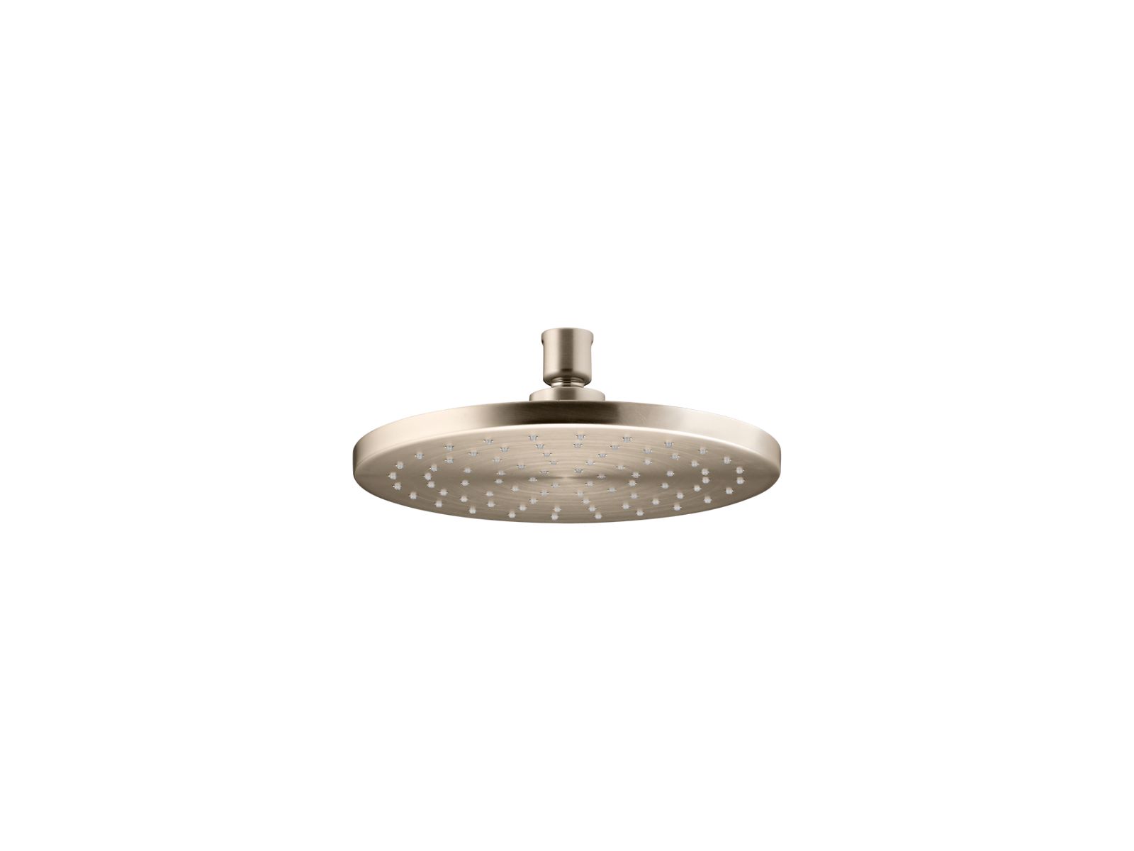 KOHLER K-13688-BV Contemporary Round 8″ Single-Function Rainhead, 2.5 Gpm In Vibrant Brushed Bronze