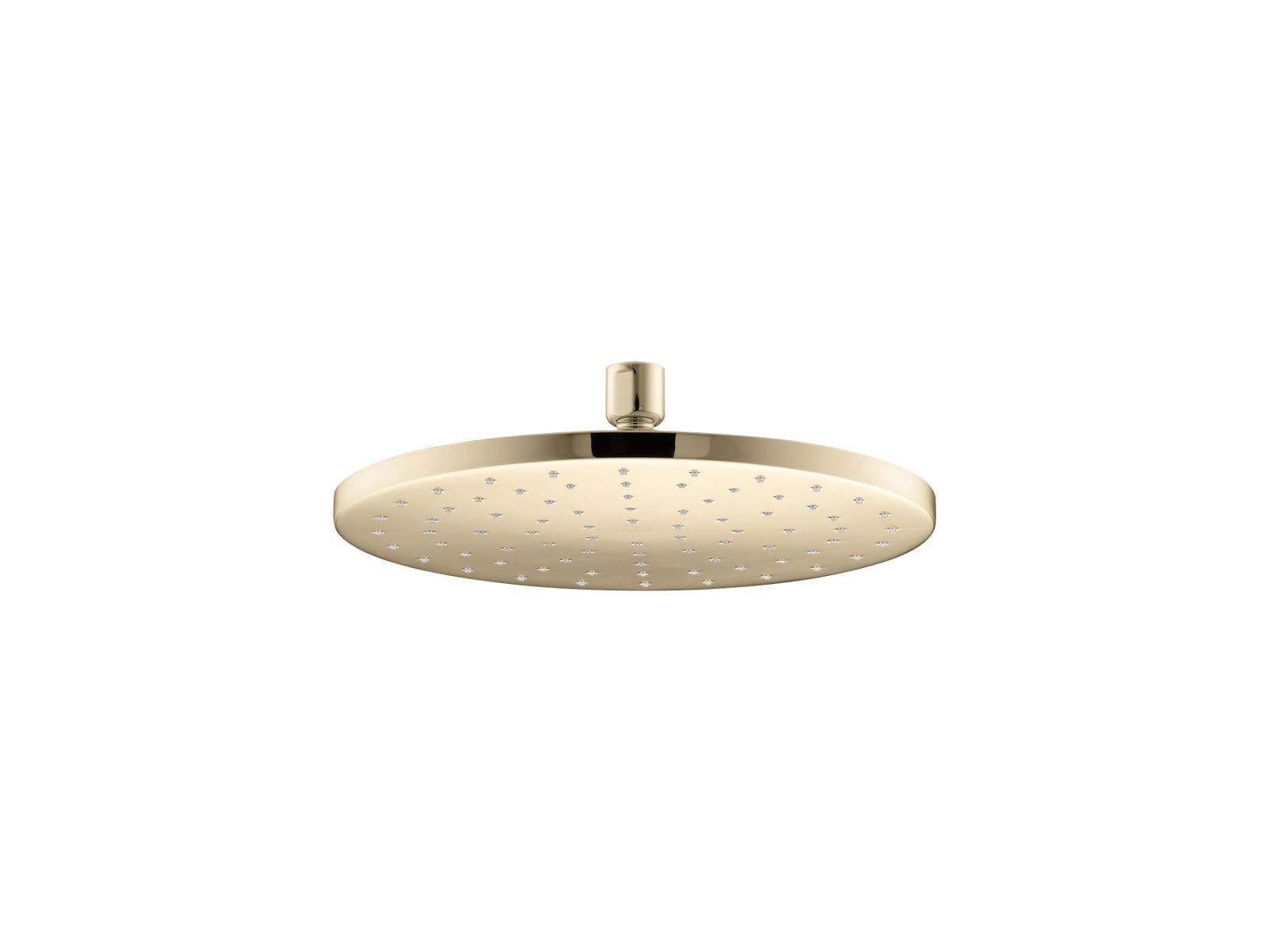 KOHLER K-13689-G-AF Contemporary 10″ Round Single-Function Rainhead, 1.75 Gpm In Vibrant French Gold