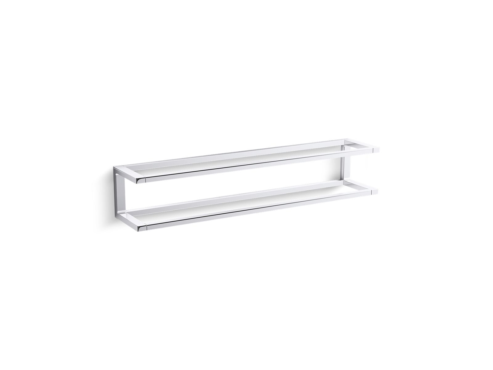 KOHLER K-27352-CP Draft 24″ Towel Bar Frame In Polished Chrome