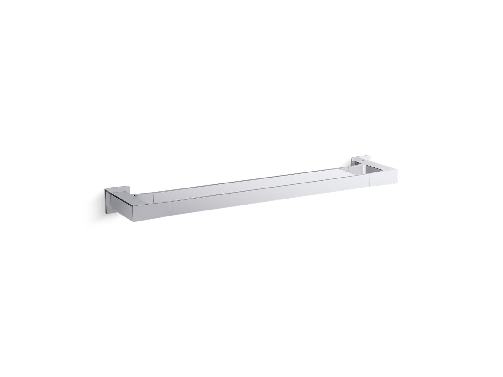 KOHLER K-26643-CP Honesty 24″ Double Towel Bar In Polished Chrome