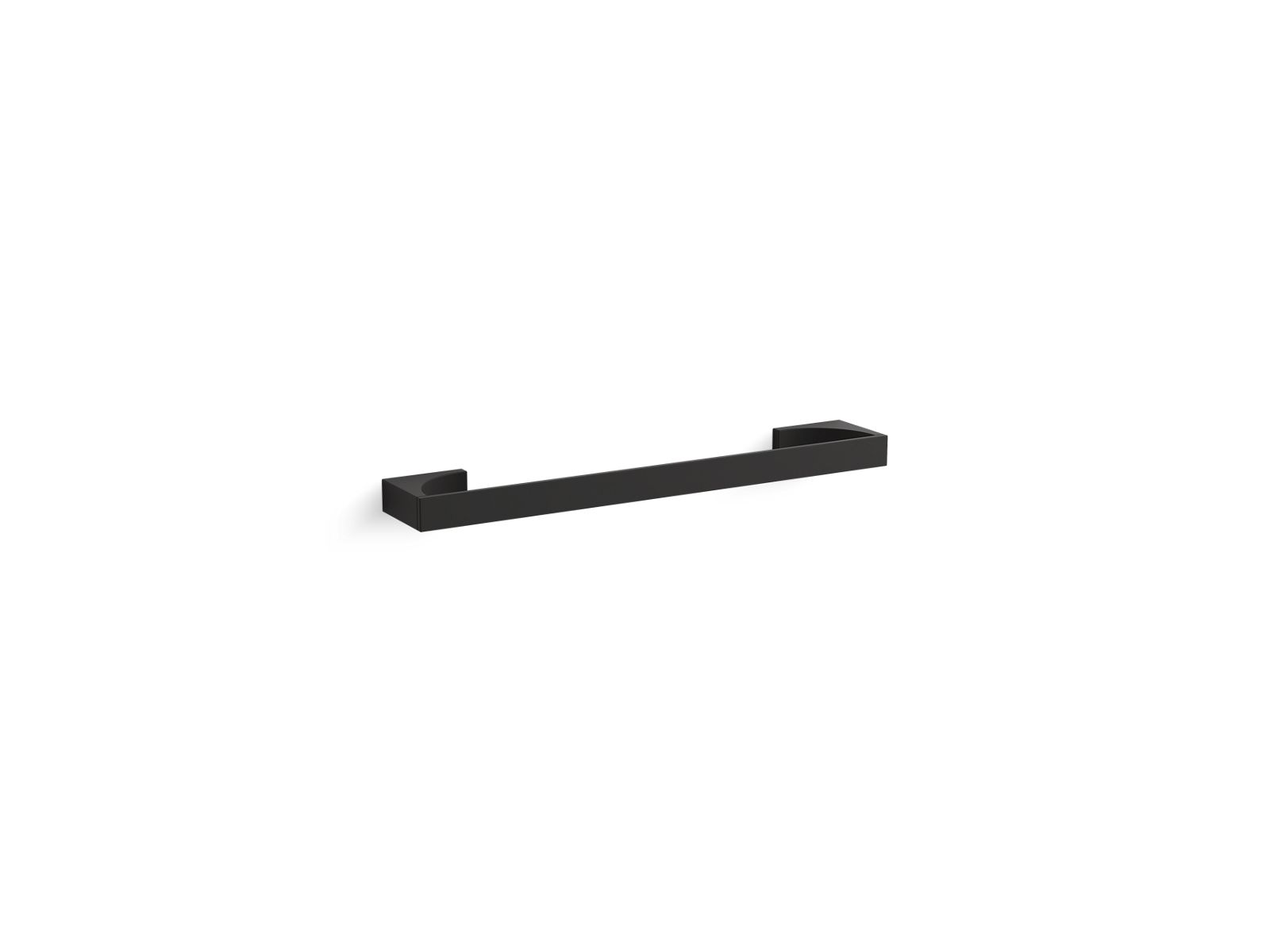 KOHLER K-26567-BL Minimal 18″ Towel Bar In Matte Black